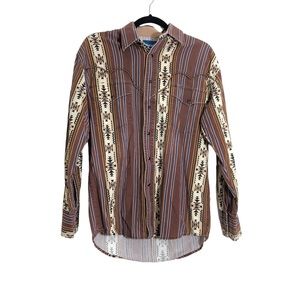 Vintage Wrangler Western Button Down Shirt